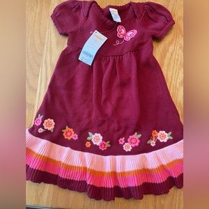 New with tags Gymboree Butterfly Girl Size 2t dress